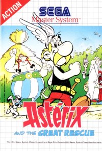 Astérix and the Great Rescue PAL Sega Game Gear PAL box art